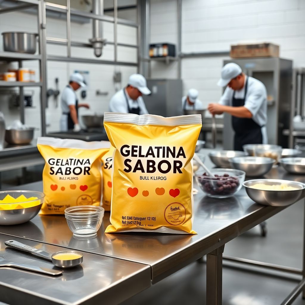 Gelatina sin Sabor